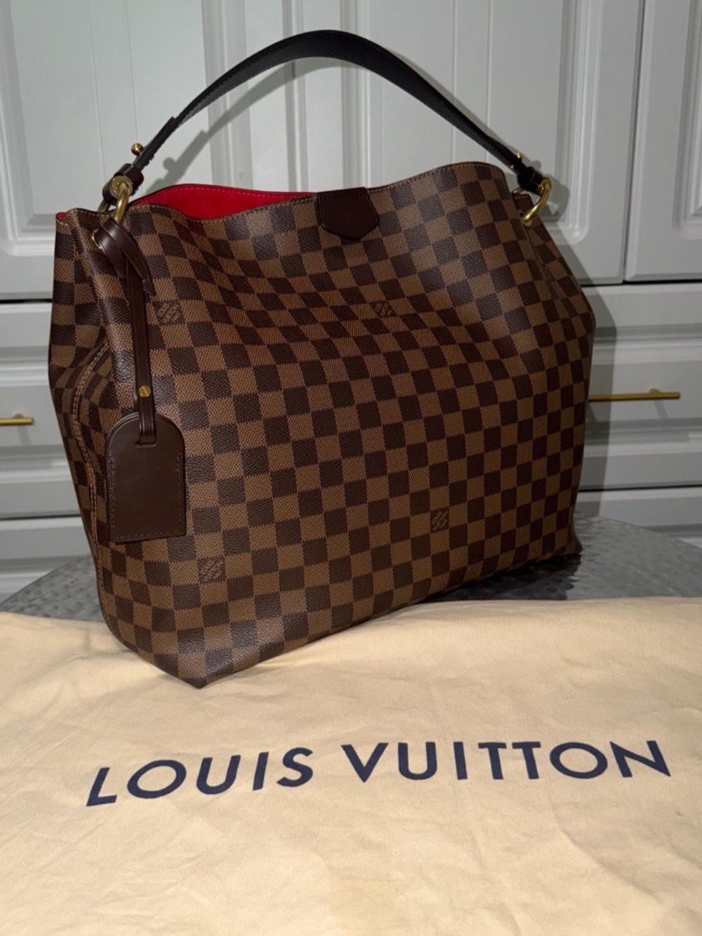 Louis Vuitton Graceful MM Damier Ebene